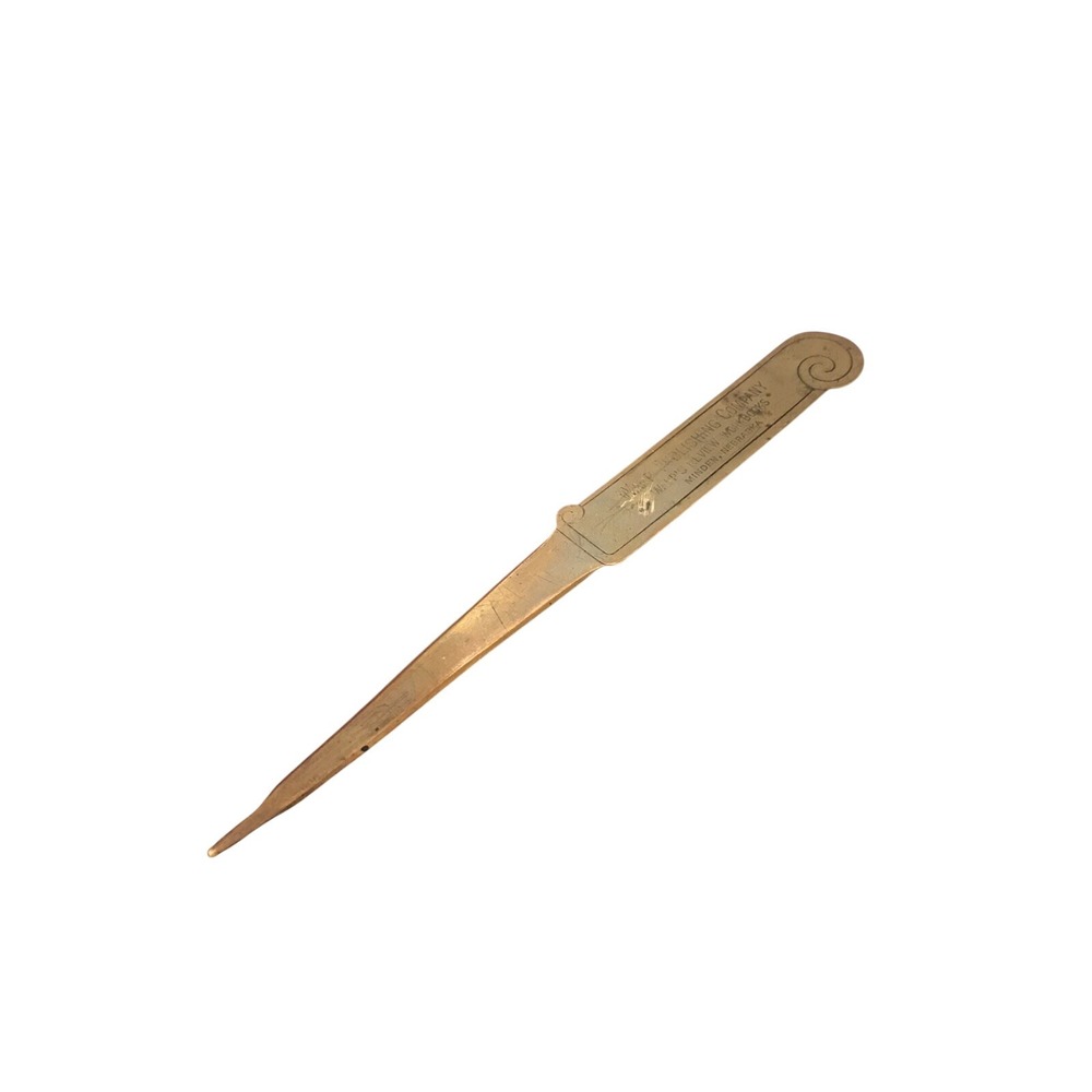 WARP PUBLISHING COMPANY MINDEN NEBRASKA VINTAGE LETTER‎ OPENER